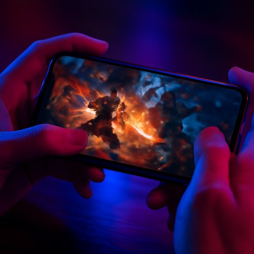 g77 virtual game lobby on phone